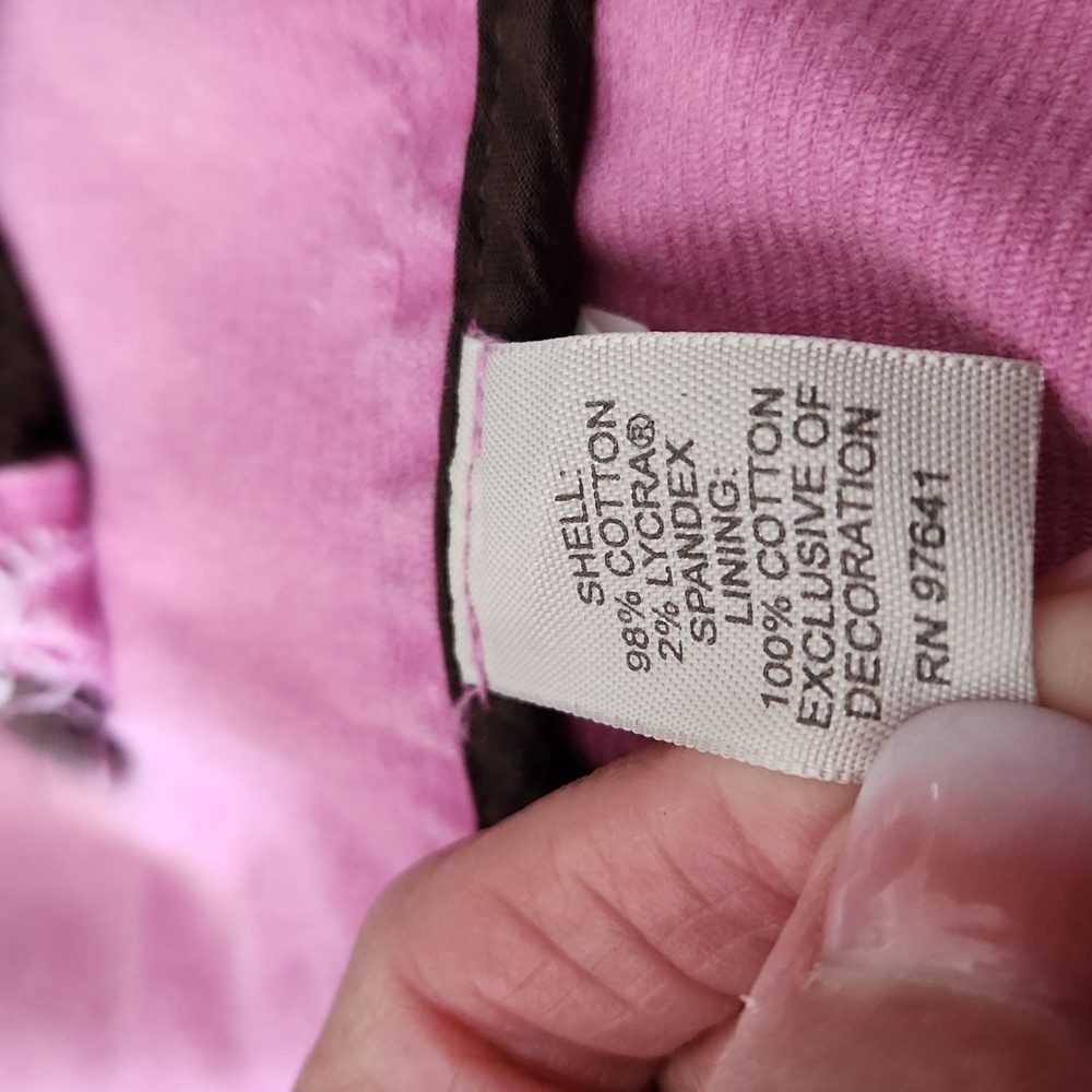 j.jill Pink Corduroy Spring Jacket - Size Small Petite - Picture 12 of 16